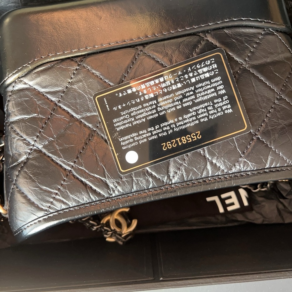 Chanel Small Calfskin Gabrielle Hobo Black✖️sold✖️ - Picture 11 of 11